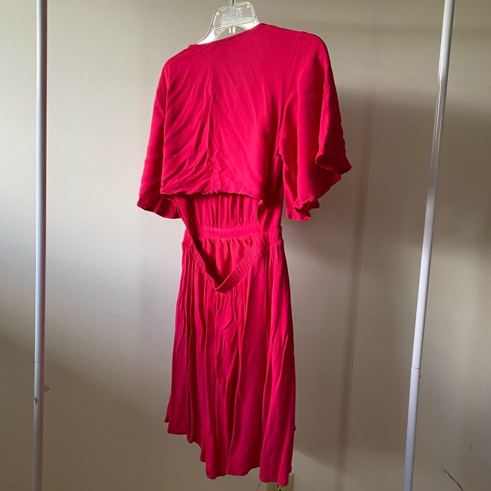 Forever 21 Pink Cut Out Mini Dress XS